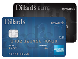 two dillard's credit cards